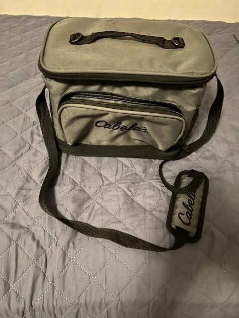 Cabela’s Soft-Side Bag, Charcoal Gray with Black Trim