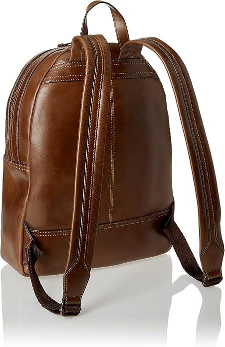 $398 – Frye Grant Leather Backpack in Dark Brown