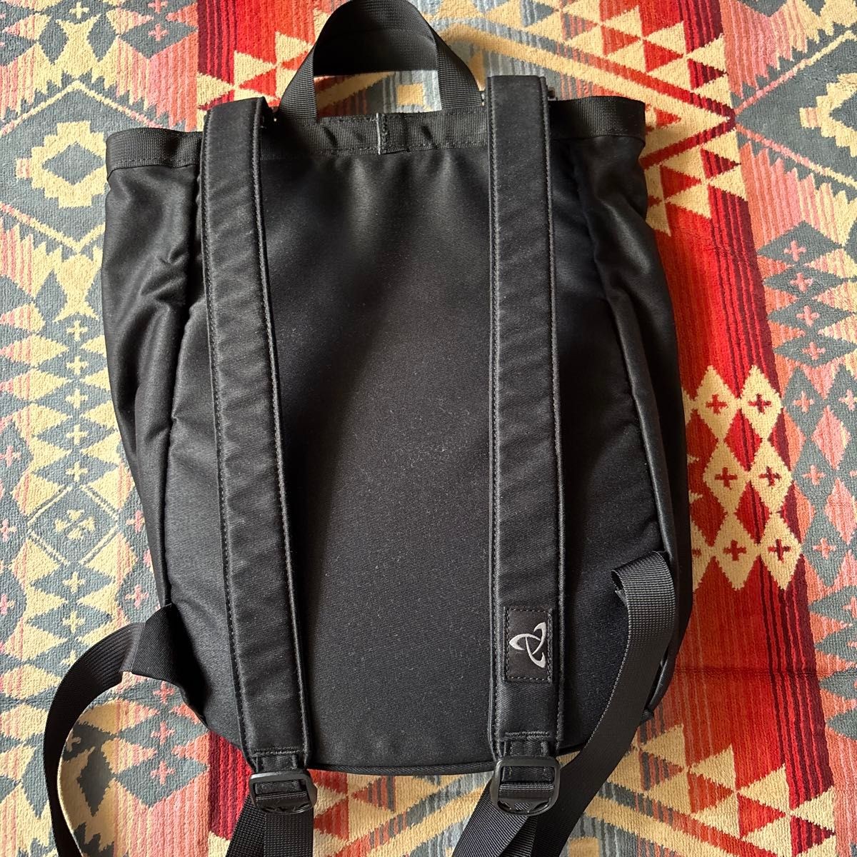 MYSTERY RANCH Booty Bag Black 2-Way Backpack Tote Casual Everyday Used Extra