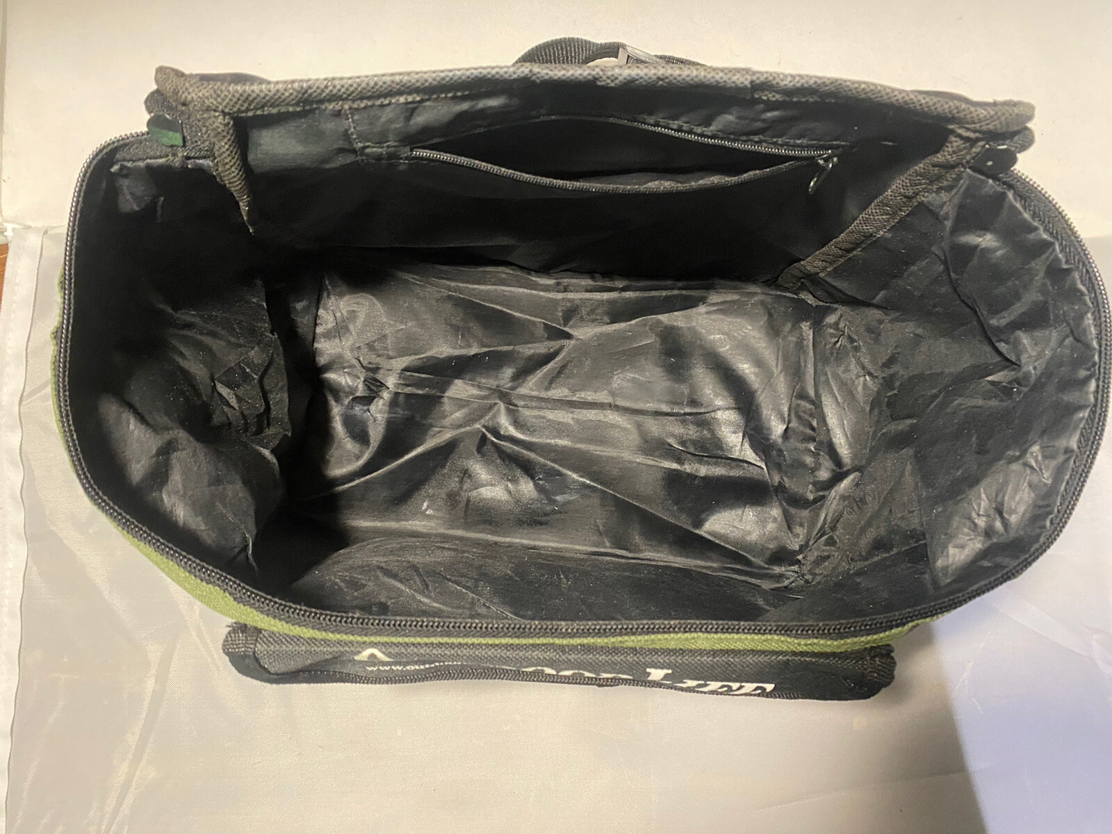 Outdoor Life Small Olive Green Soft Travel Bag Camping Hiking Fishing Hunting