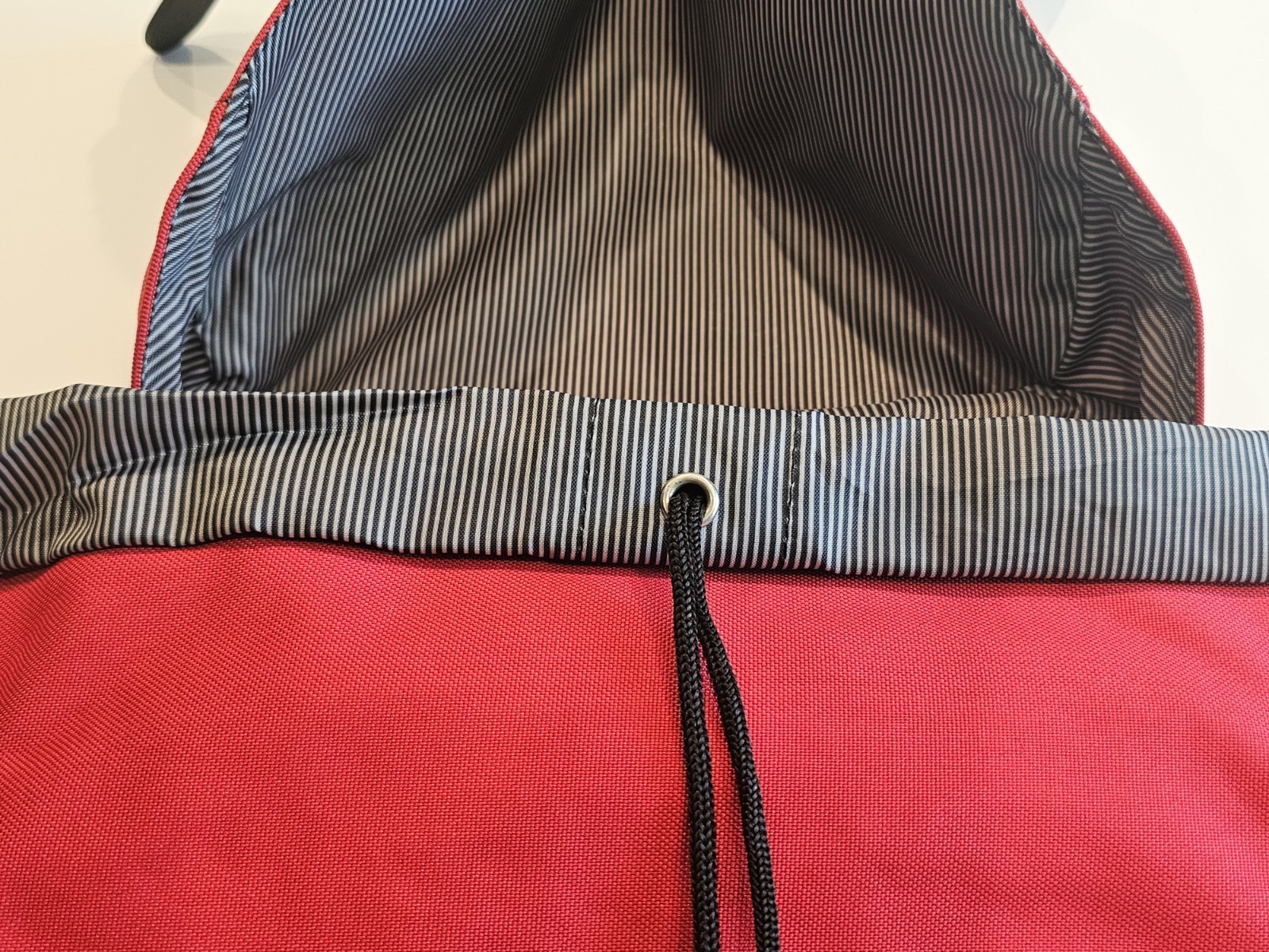 Ashbury by Specter Backpack Fliptop Padded Pocket Laptop Compartment RED