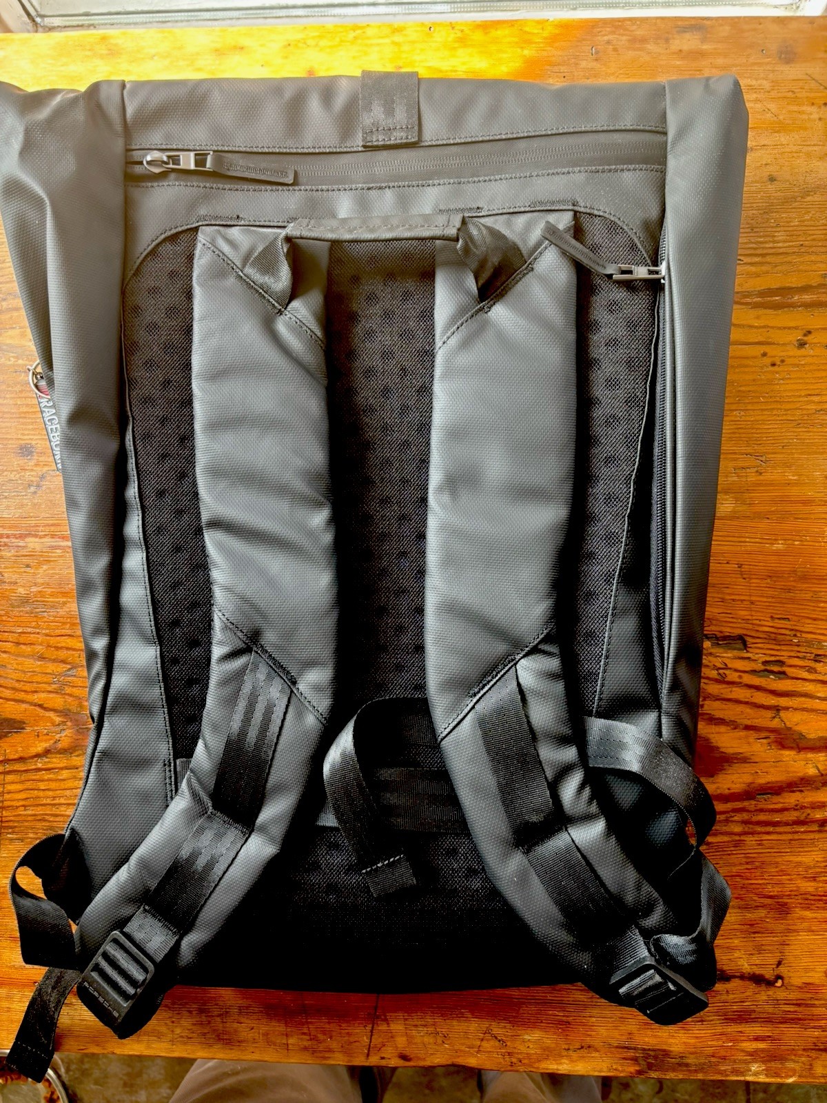 NEW Porsche Cayenne backpack Retail $199 “Race Born” Logo Zipper WAP0350060RCAY