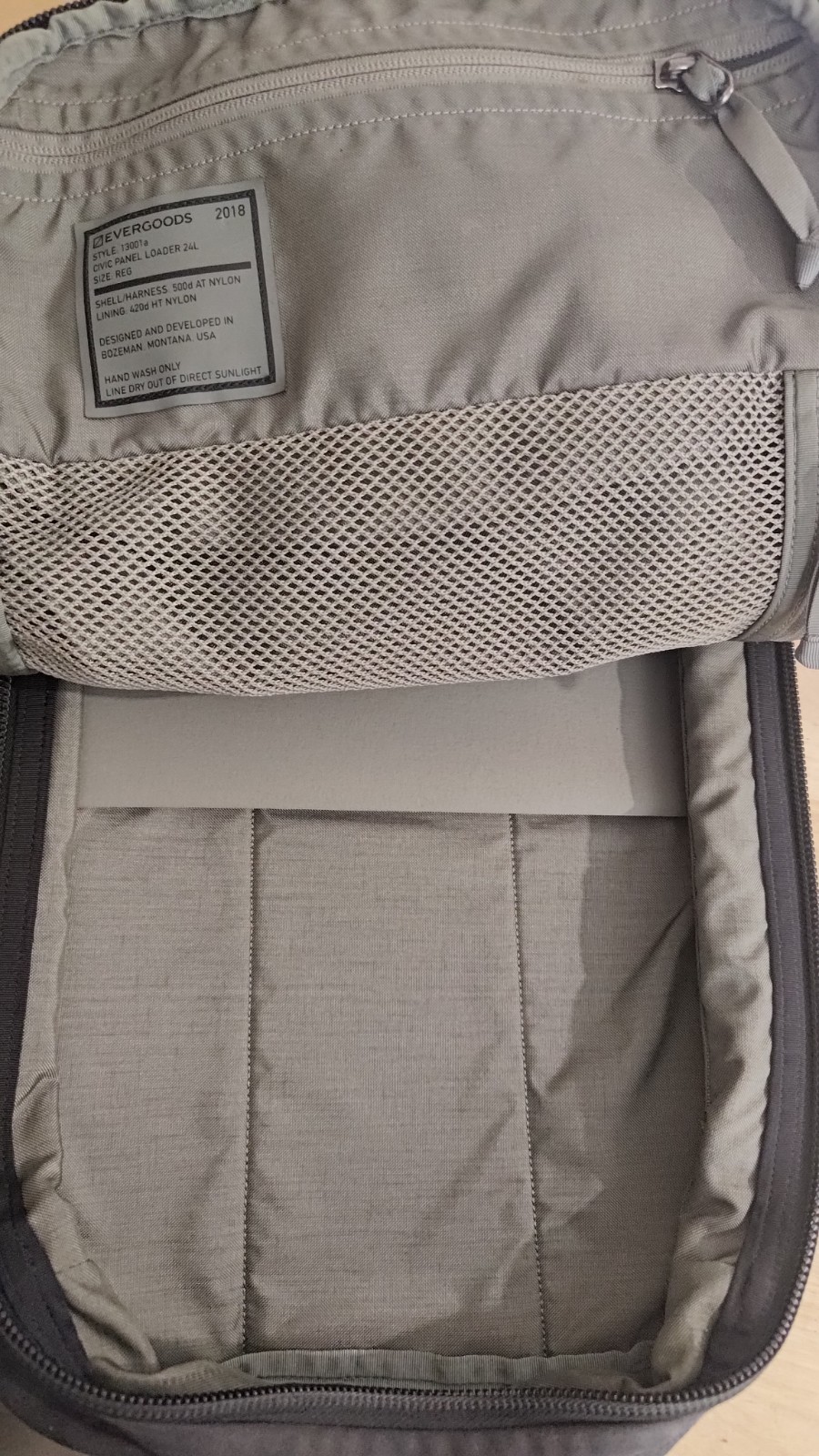 EVERGOODS 13001a CPL24 24L Backpack Black 2018 Kickstarter (First) Edition