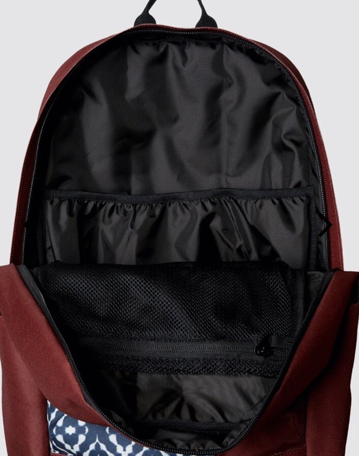 RVCA—EDC Backpack—RED EARTH—🔥100% Recycled Polyester—Brand New With Tags—