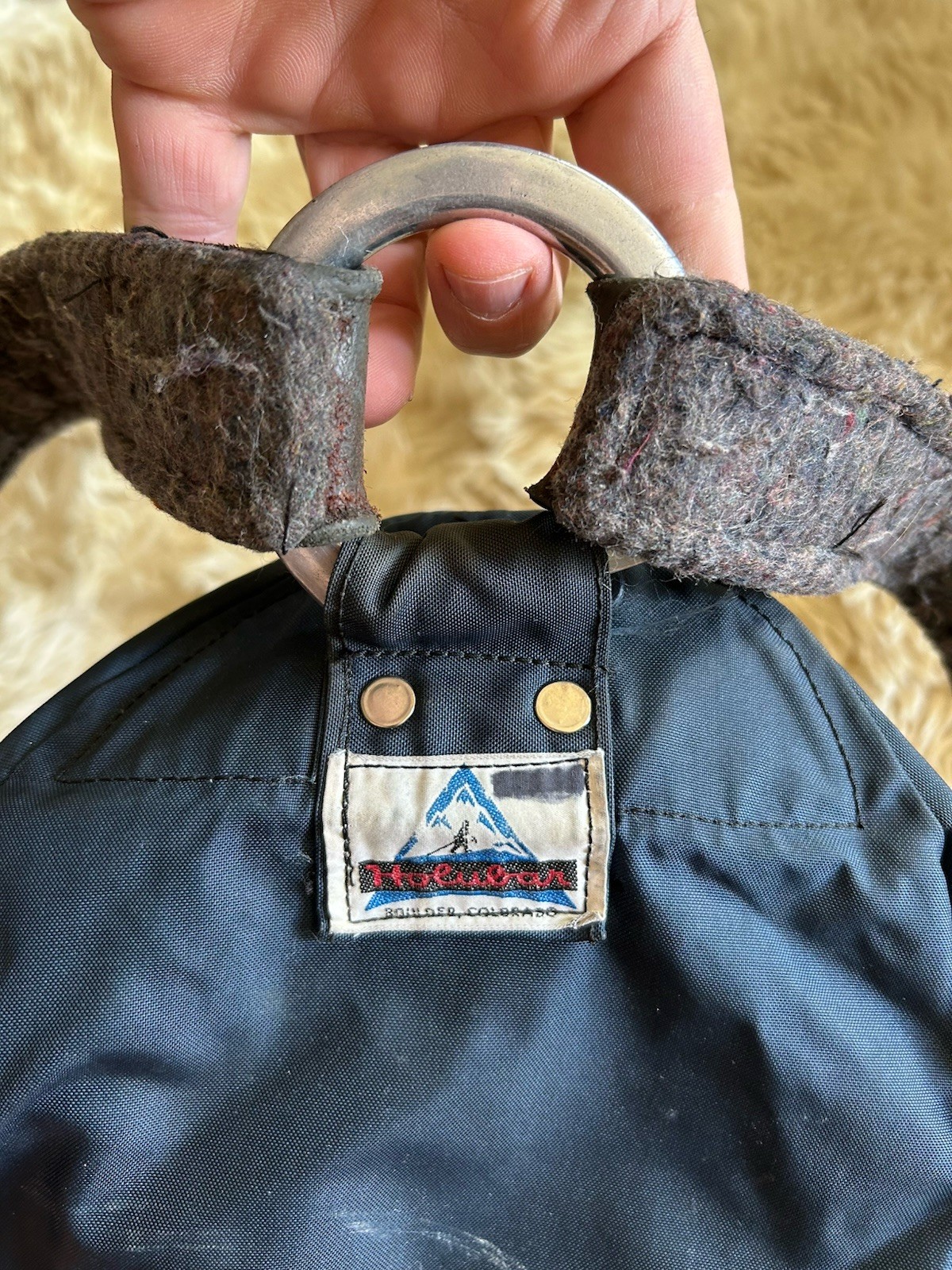 RARE! VTG 60-70s HOLUBAR (Boulder, Col) TEARDROP Mountaineering Hiking BACKPACK