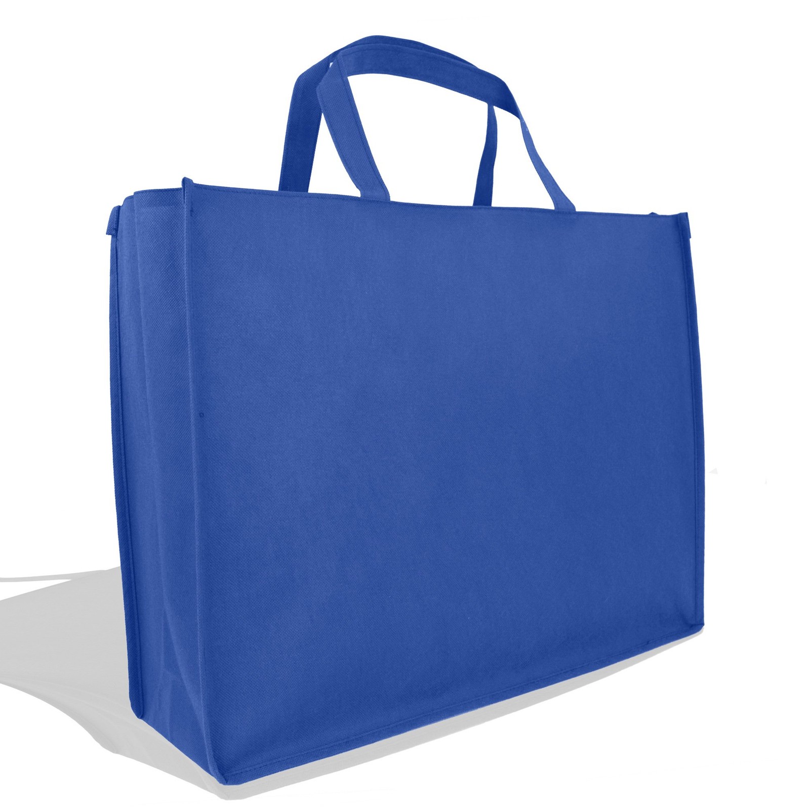 DALIX 20″ Extra Large Reuseable Shopping Grocery Tote X-Large, Royal Blue