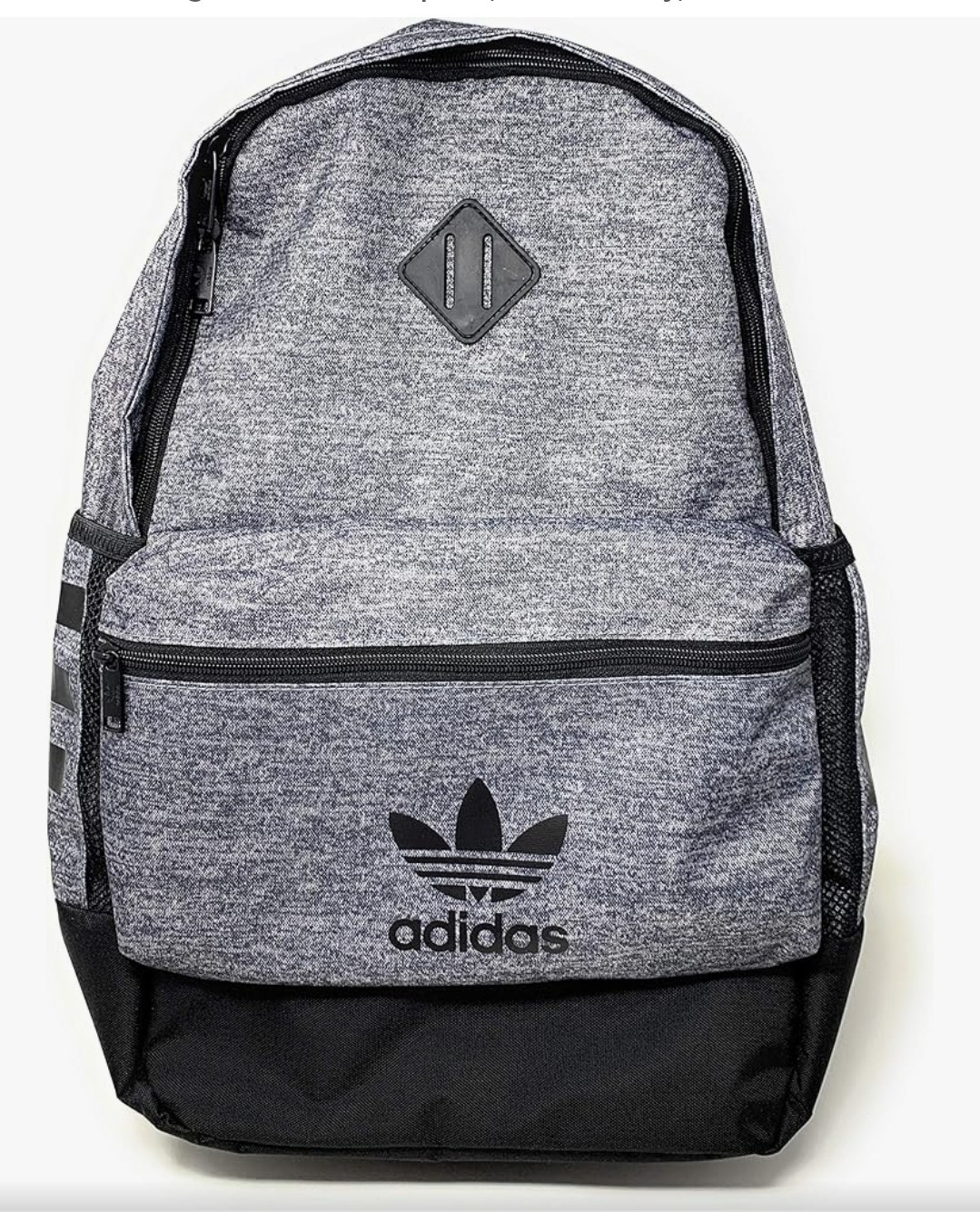 Backpack-Adidas Original Grey Base Travel Gym Work School Bag Adult/Kids