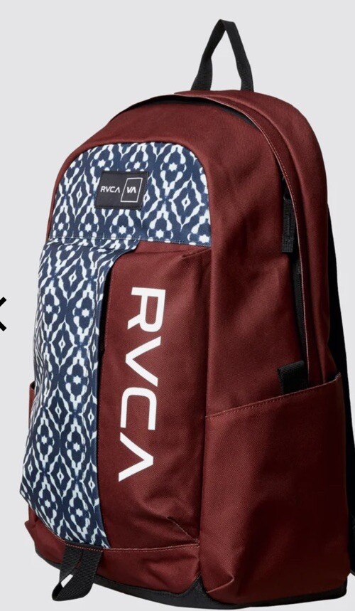 RVCA—EDC Backpack—RED EARTH—🔥100% Recycled Polyester—Brand New With Tags—
