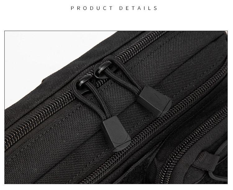 Horizontal Utility Pouch Organizer Bag for Camping Hiking Fishing Outdoor Gear
