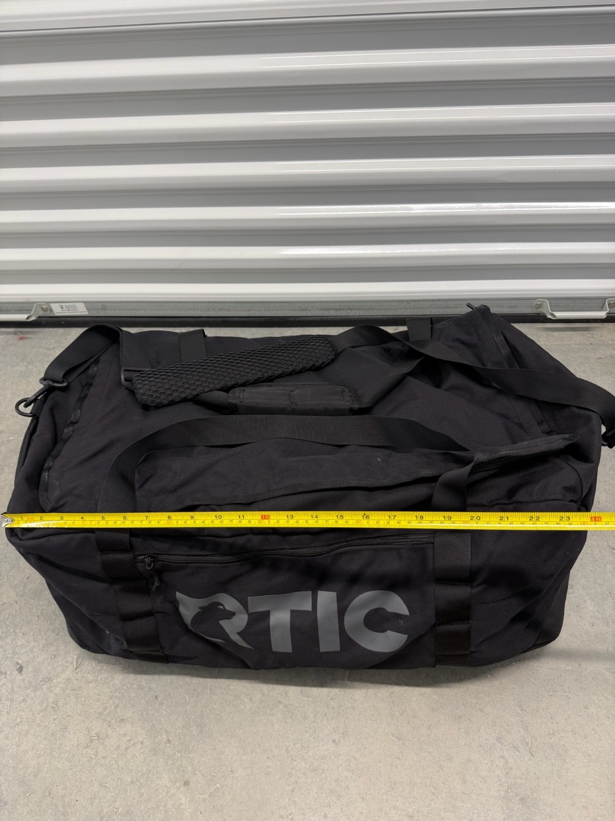RTIC Outdoors Medium Carry On Structured Collapsible Duffel Bag – Black