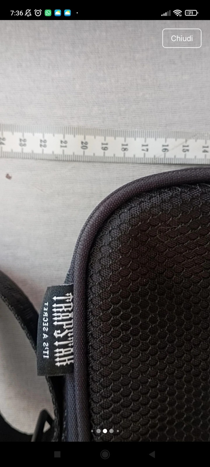Trapstar Irongate Crossbody Bag Black