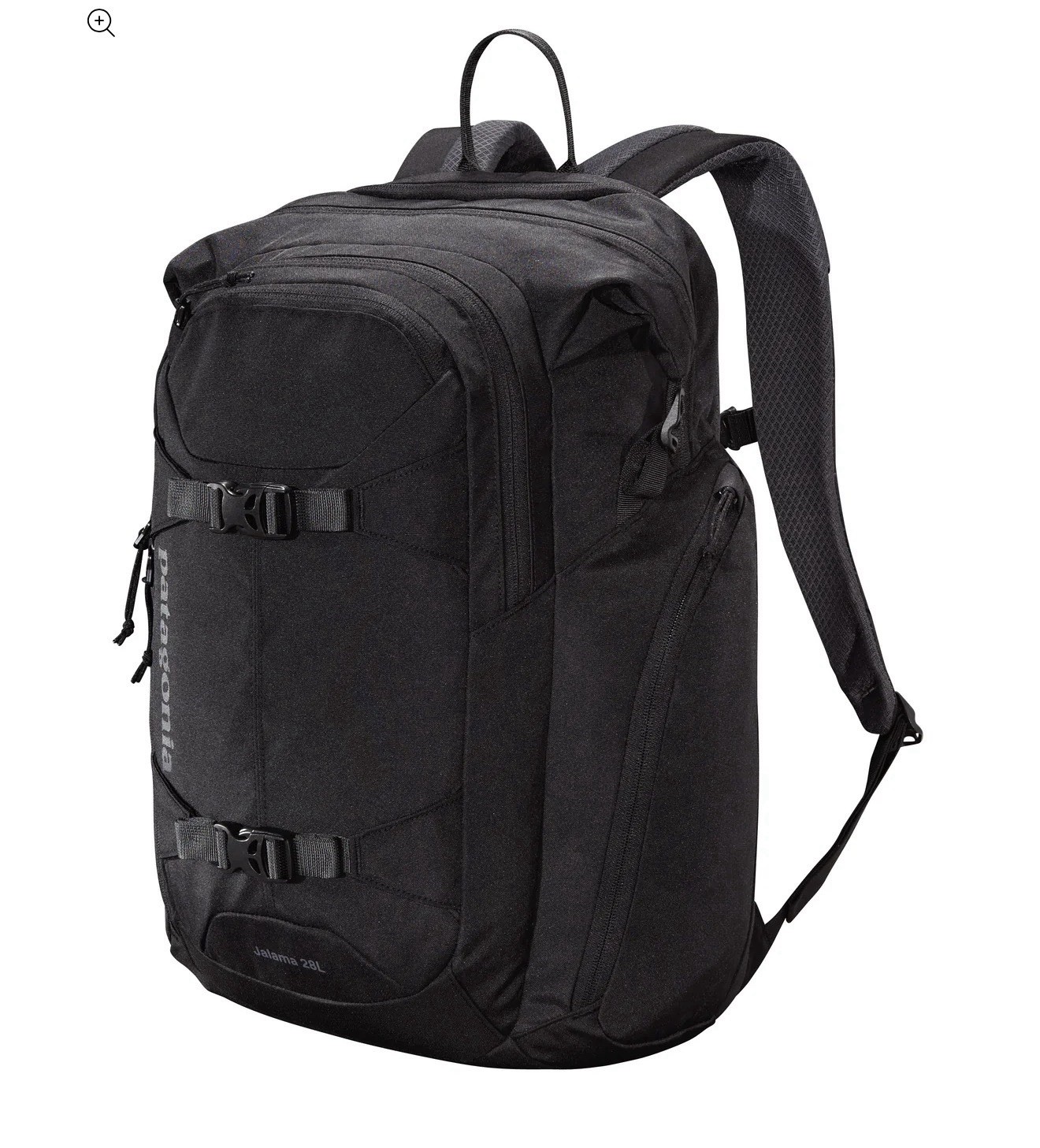 Patagonia Jalama 28L Vintage Backpack Black M248 Rare Discontinued