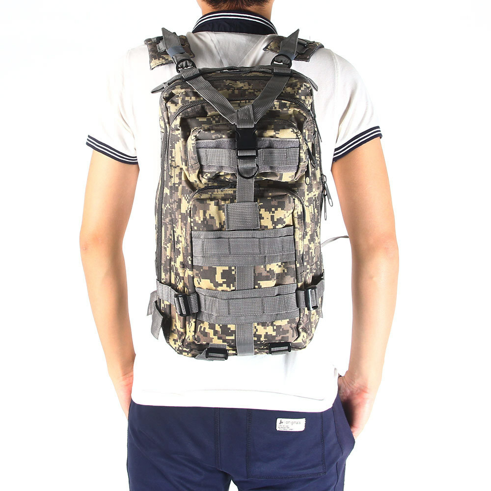 Military Tactical Rucksack Backpack Daypack Bag Hiking Camping Outdoor Sport US