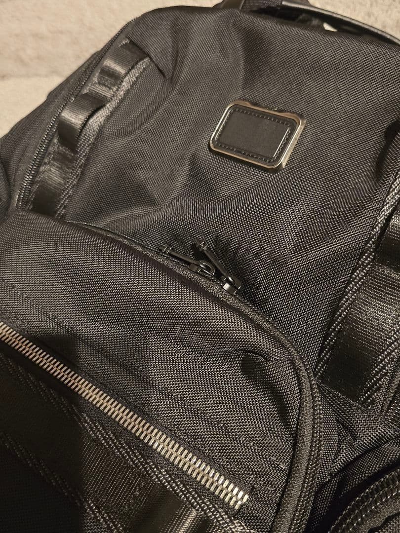 TUMI Excellent Condition ALPHA BRAVO Search Backpack Black