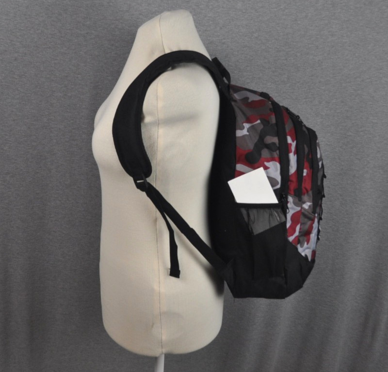 Eastsport Backpack Red Brown Black Camo