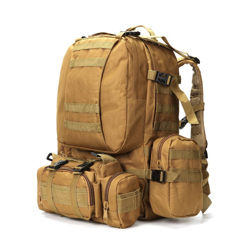 Large Tactical Military Backpack Waterproof Bag Rucksack Hiking Laptop Daypacks