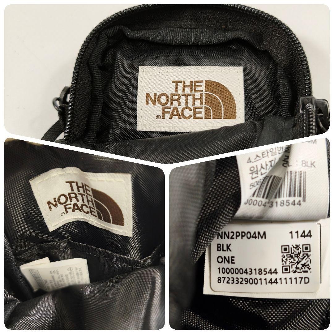 THE NORTH FACE Smartphone Shoulder Bag Black 18cm x 10cm Crossbody Mini