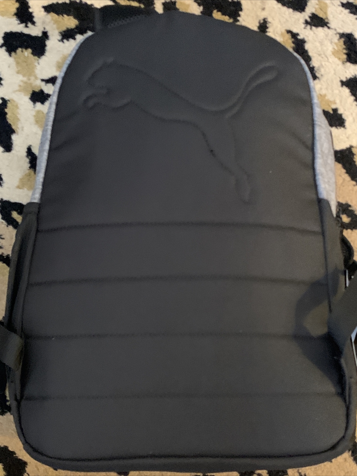 Puma 18.5″ Mixed-Tape Backpack – Black/Gray – NEW with TAGS!