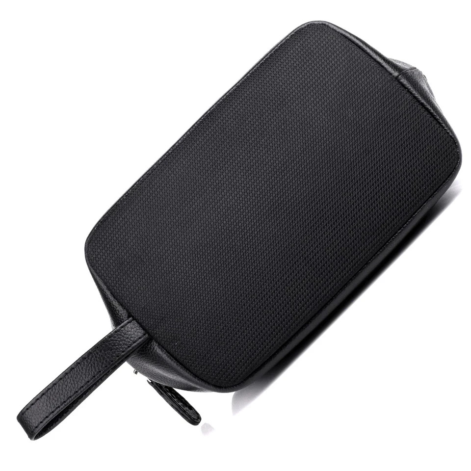 Dopp® Leather Mini-Framed Travel Shave Kit Black