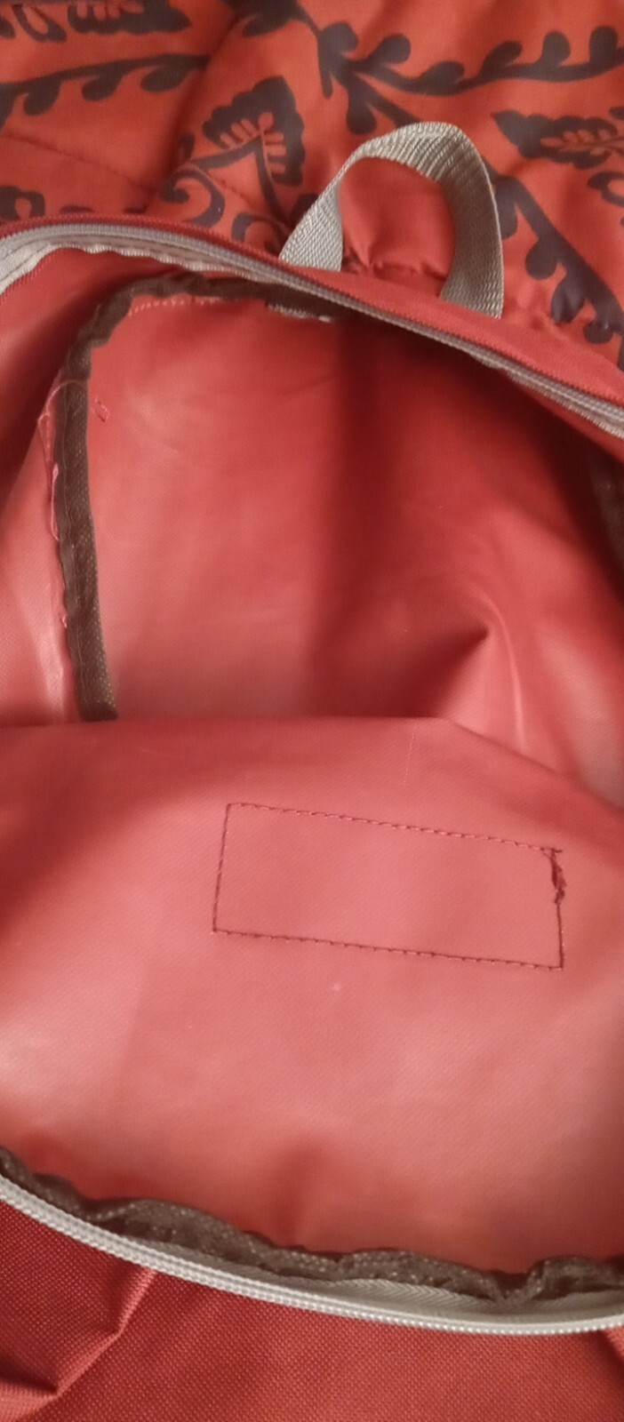 Everett Bookbag Burgundy Used