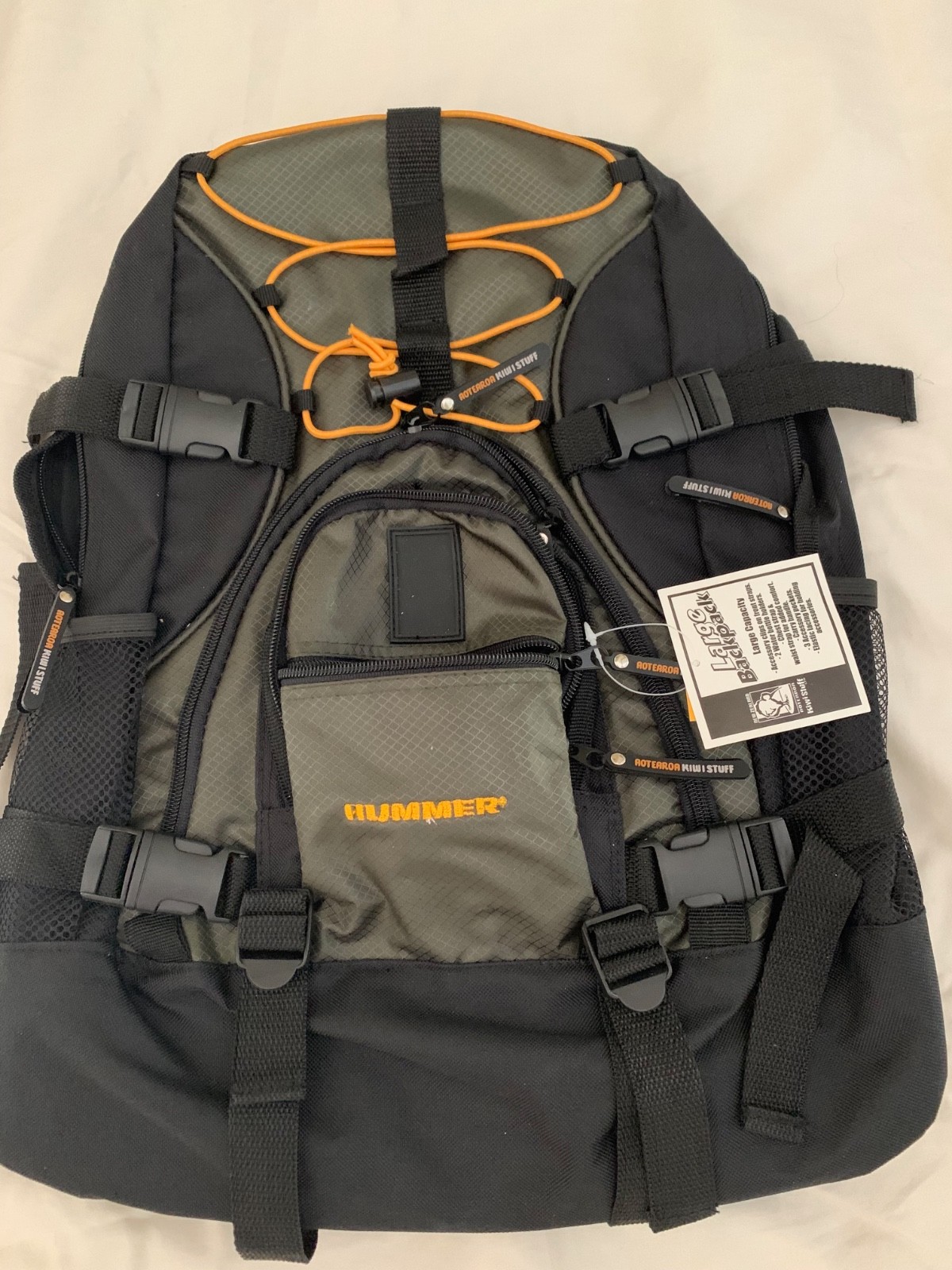 2003 Hummer Backpack New With Tags