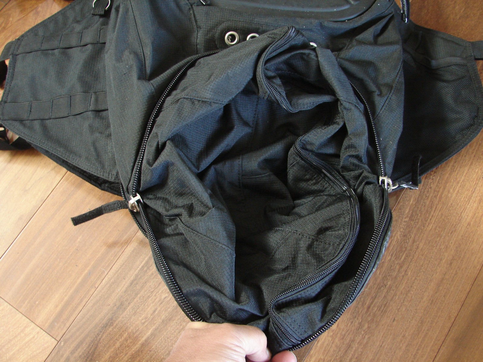 ICON MotorSports Padded Backpack Black