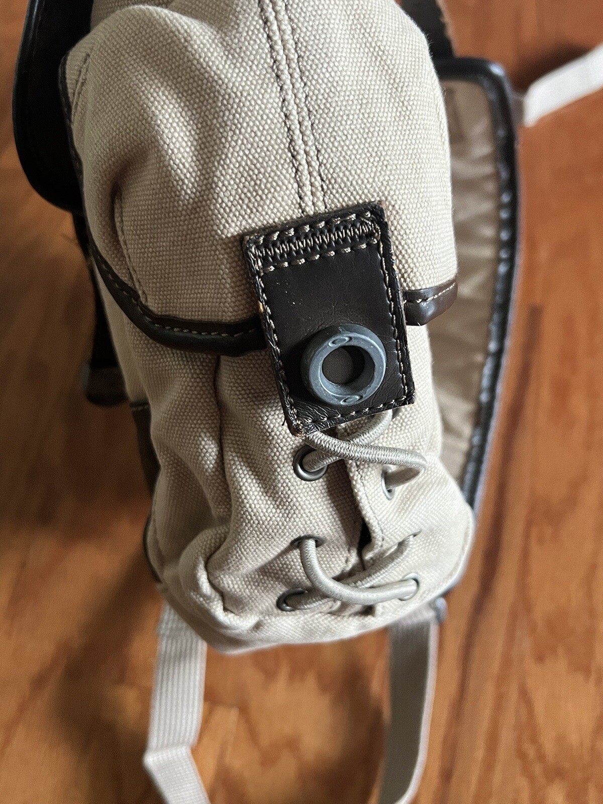 OAKLEY TACTICAL FIELD GEAR AP BAG Canvas Leather Pack Sling Carry Backpack