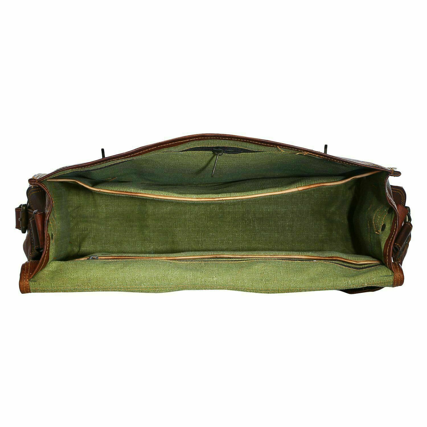 Handmade Premium Leather Briefcase Laptop Bag Messenger by leather bag seller