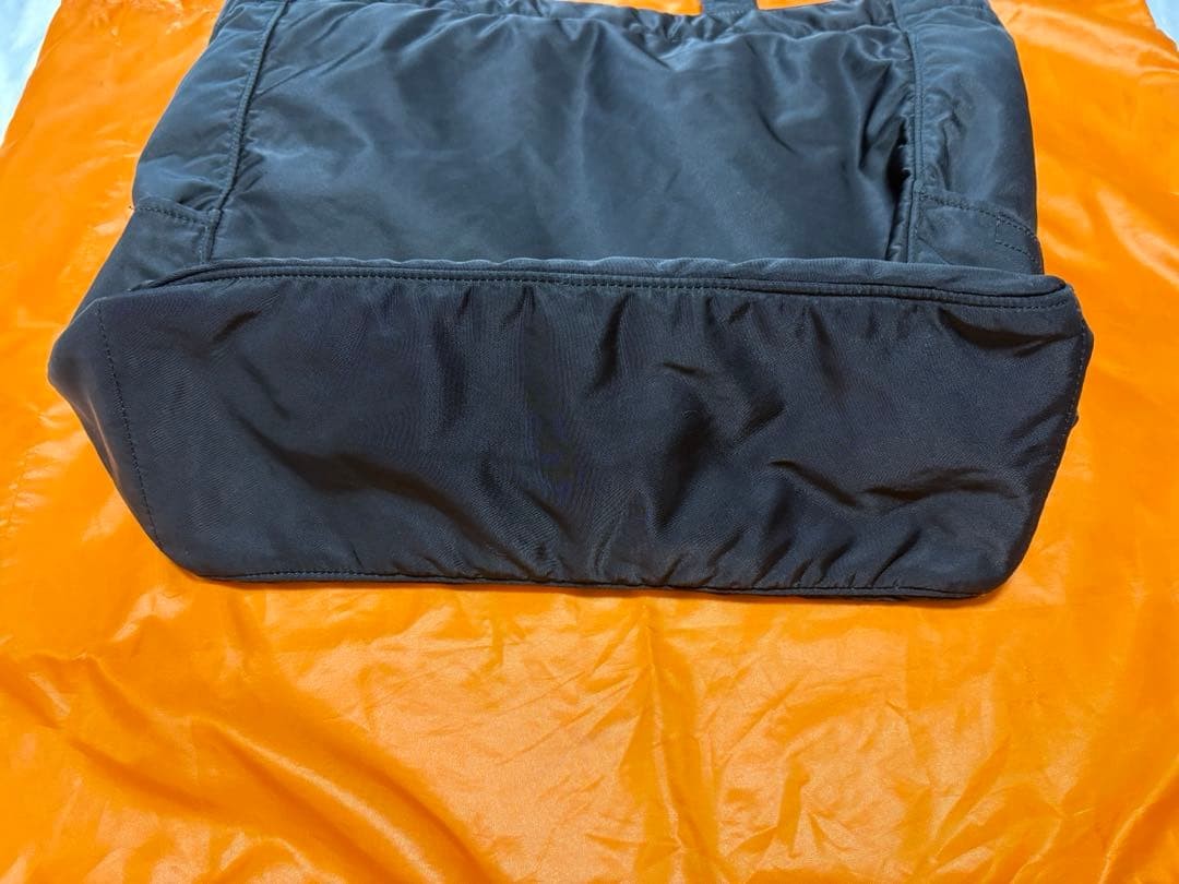 PORTER Yoshida Bag Black Nylon Tote, 33x33x13cm, Slight Usage
