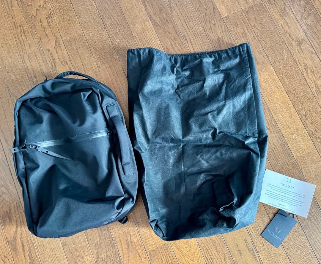Black Ember Shadow 22 Backpack Water-Resistant Black Men’s