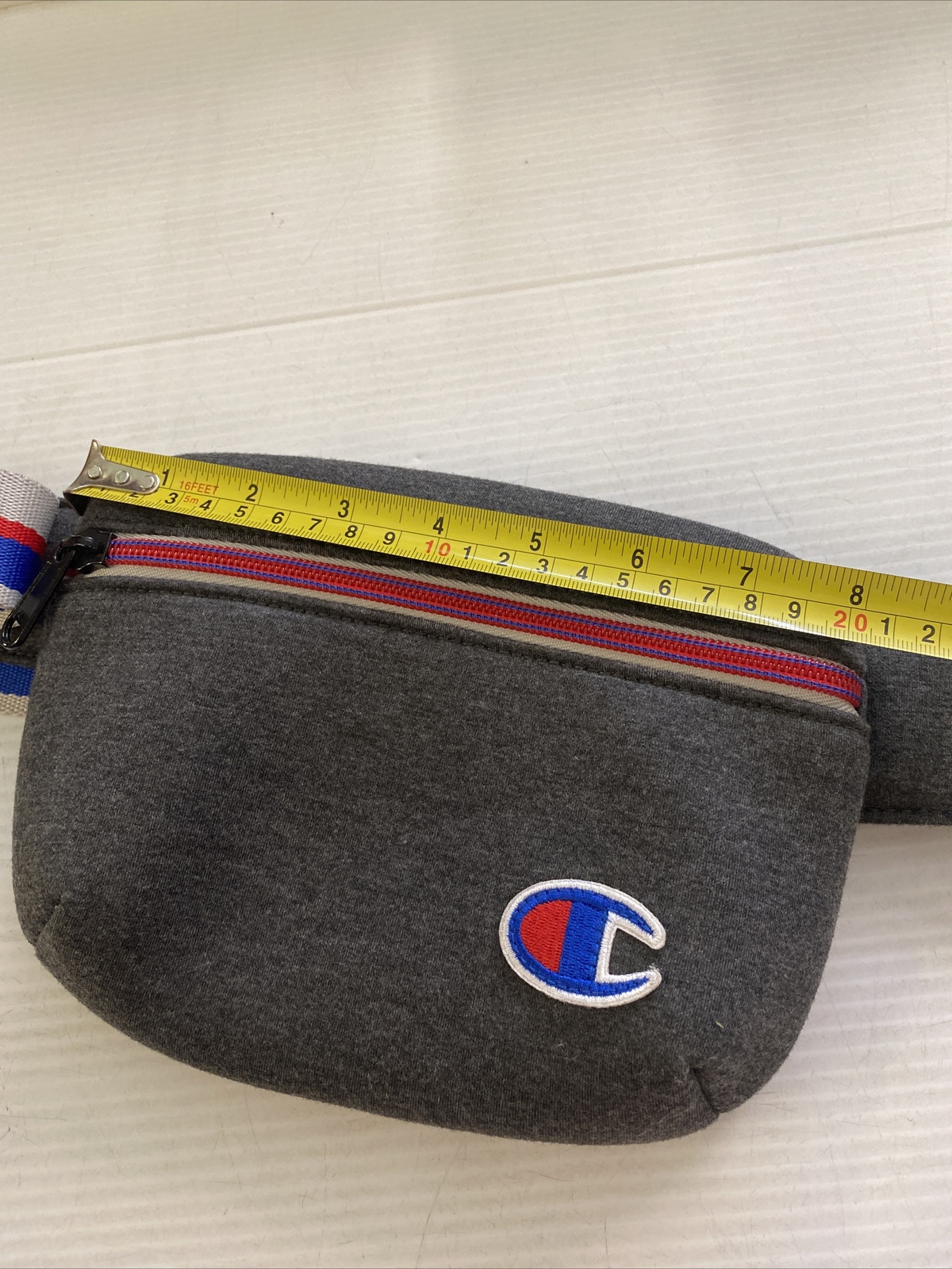 Champion Dark Heather Grey Attribute Waist Fanny Pack One Size
