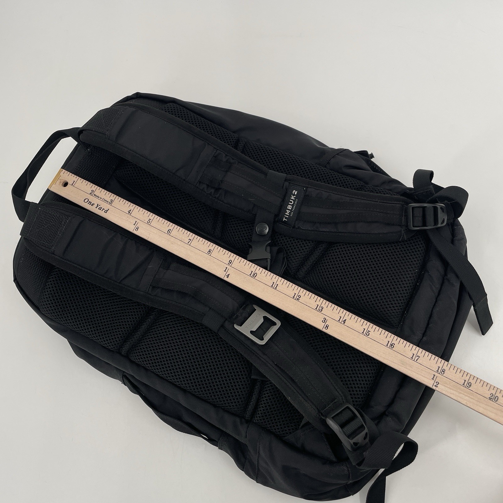 Timbuk2 Q Backpack in Black – Padded Laptop – School Work Travel Tech Sleeve
