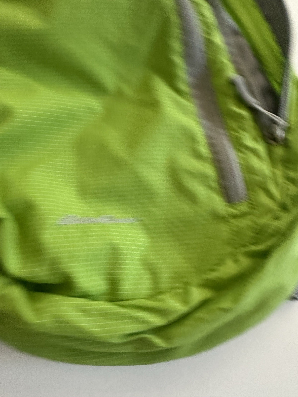Eddie Bauer Sling Backpack Lime Green Ripstop Crossbody Shoulder Hiking Travel
