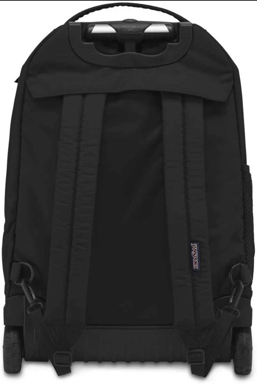 JanSport Driver 8 Rolling Backpack and Computer Bag Black Bookbag / Back Pack