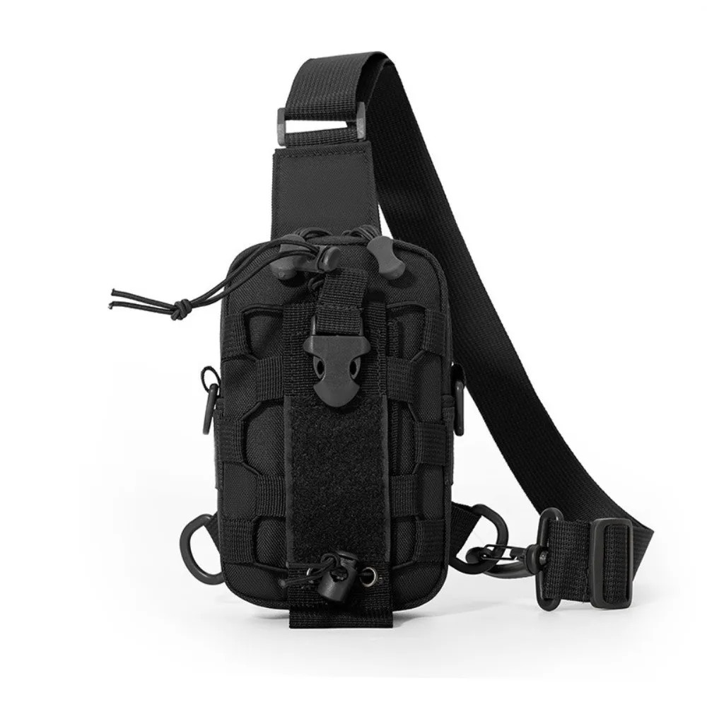 Multi-functional Men’s Nylon Waist Pack with Water Bottle Holder Adjustable Stra