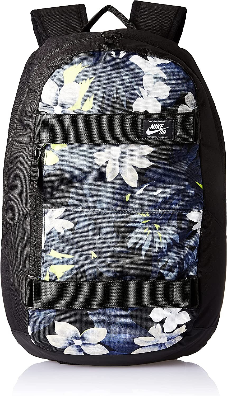 New Nike SB SP20 Backpack Black Blue Grey Volt Floral Skateboard BA6226-011