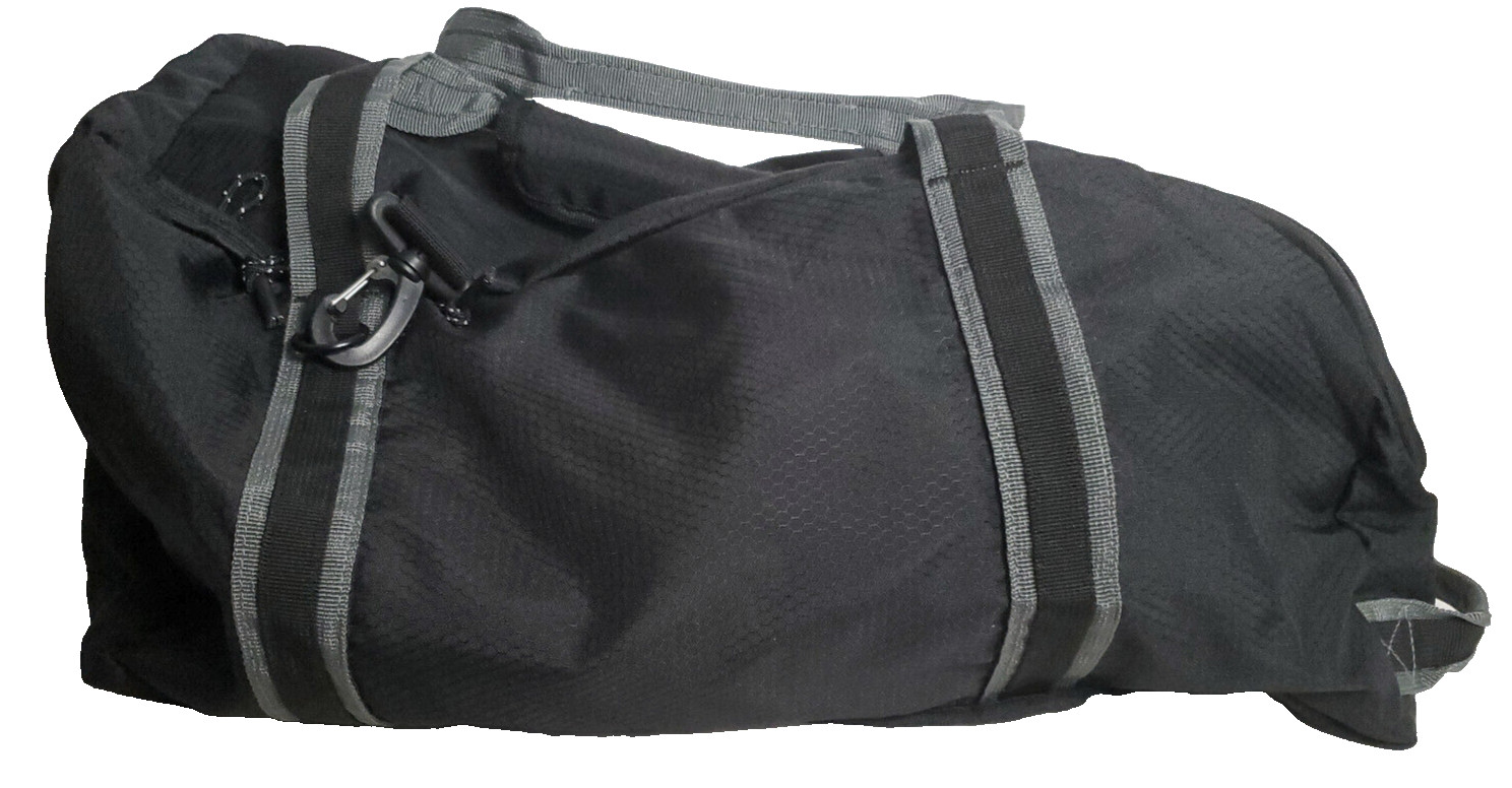 Oracle Black Duffle Bag w/ Four (4) Pockets and Two (2) Different Grips