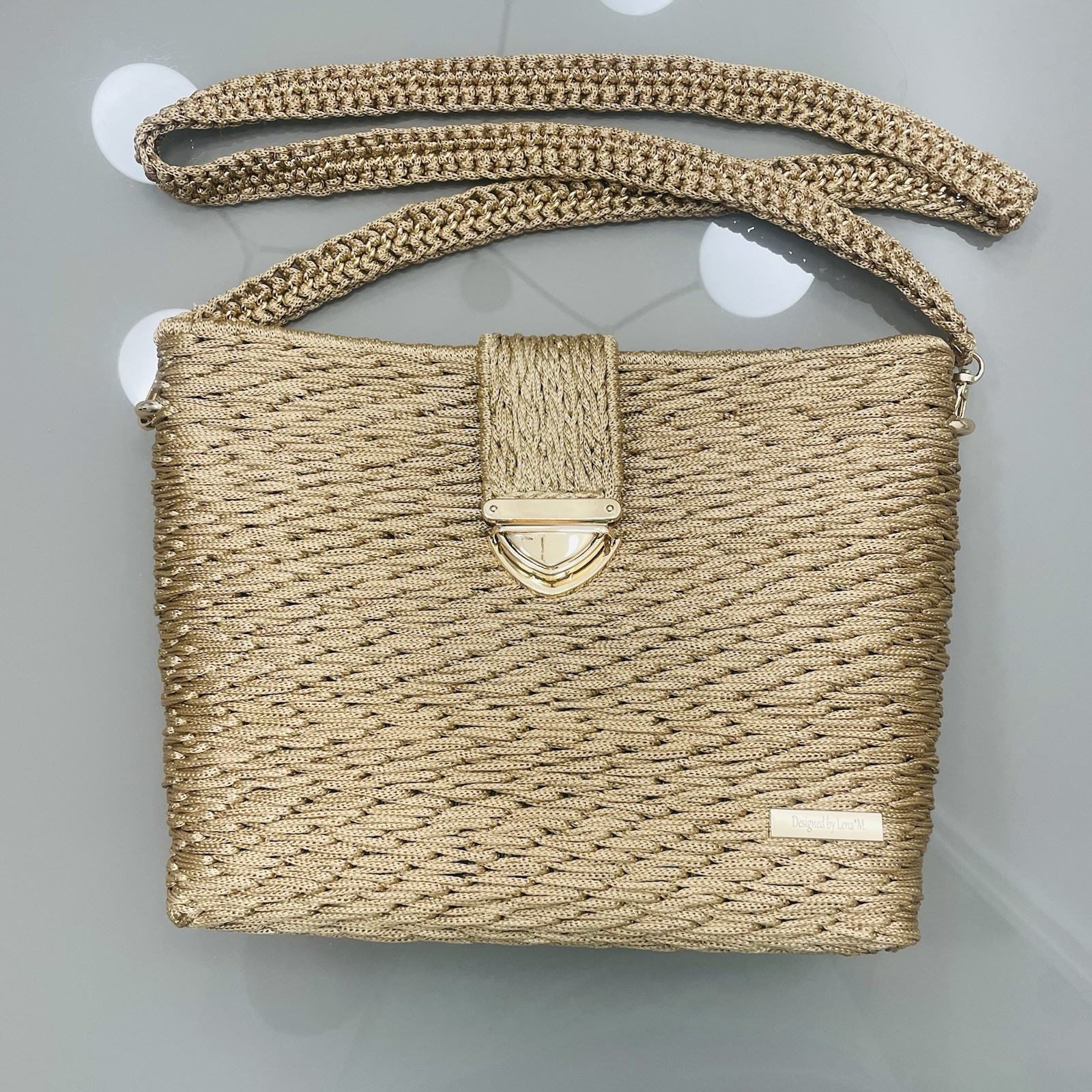 Ladies Summer Handbag – Handmade – Elegant & Lightweight