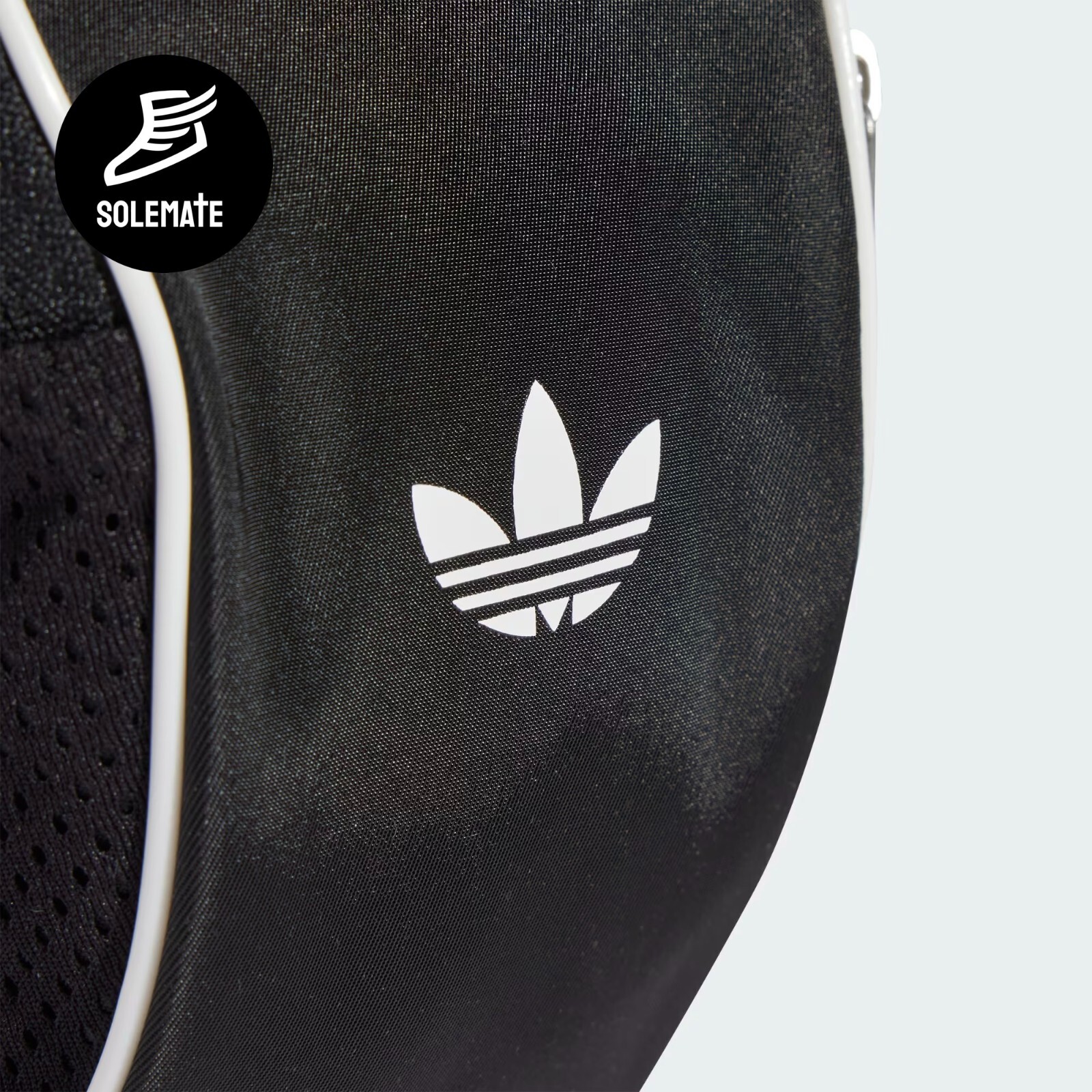 Adidas Original Adicolor Small Sling Bag Black White JD5570🔥Fast Ship🔥New ✅