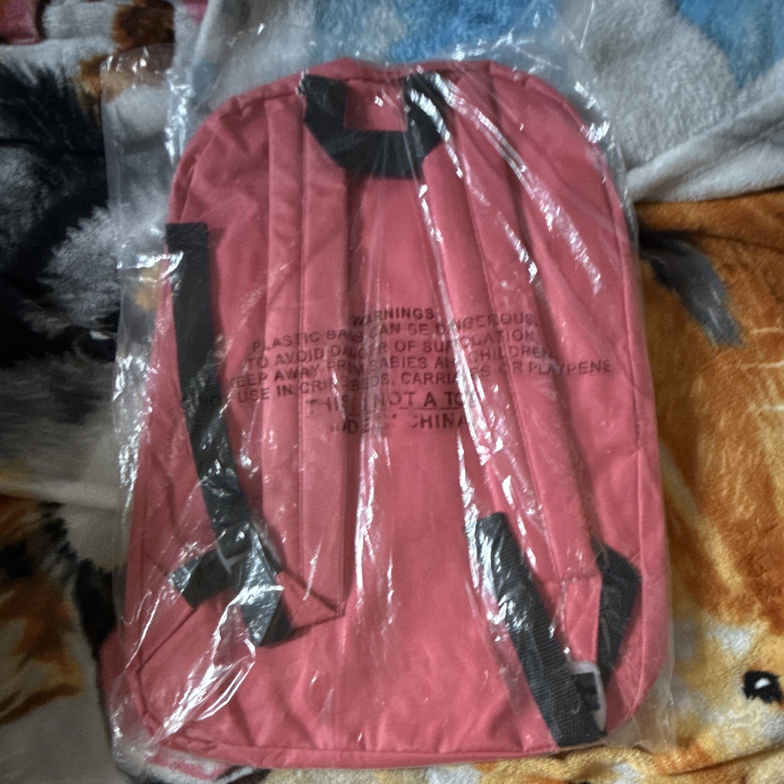 Trailmaker Pink Backpack, Solid, Zip Closure, Front Zip Pocket, Unisex Adults