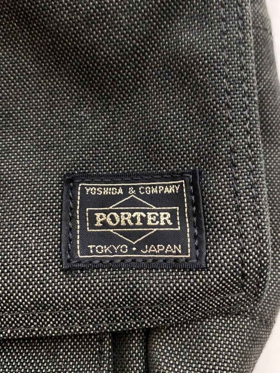 Authentic PORTER Shoulder Bag Black Unlined 10cm Depth 26cm Height 24cm Width