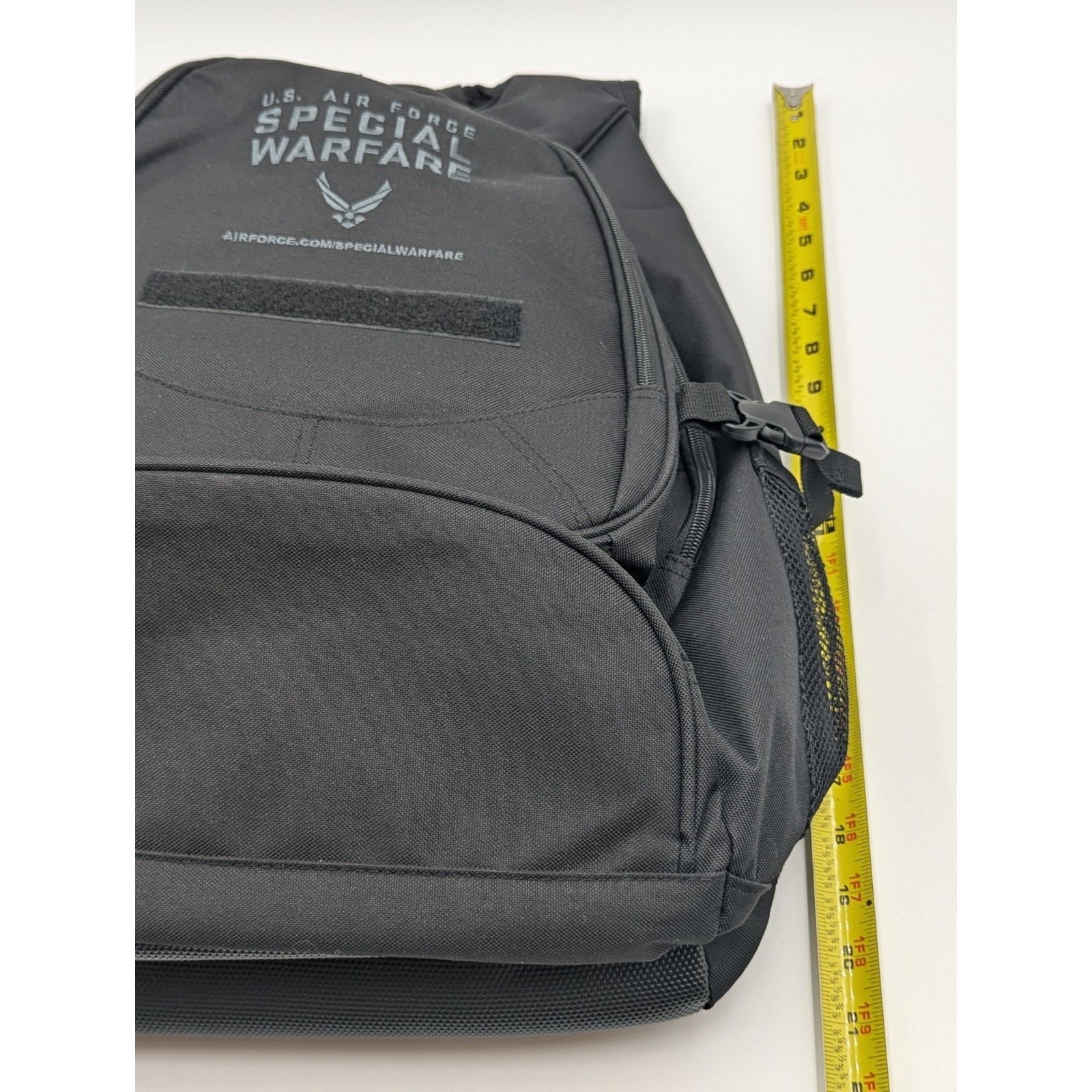 U.S. Air Force Special Warfare Black Backpack Large Tactical Travel Gym Bag
