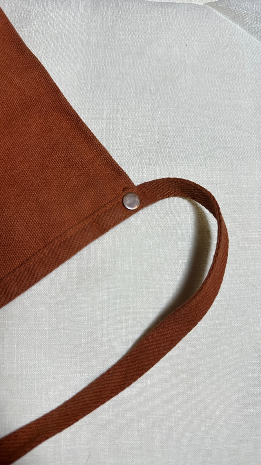 Kapital Burnt Orange Canvas Zip Square Shoulder Bag