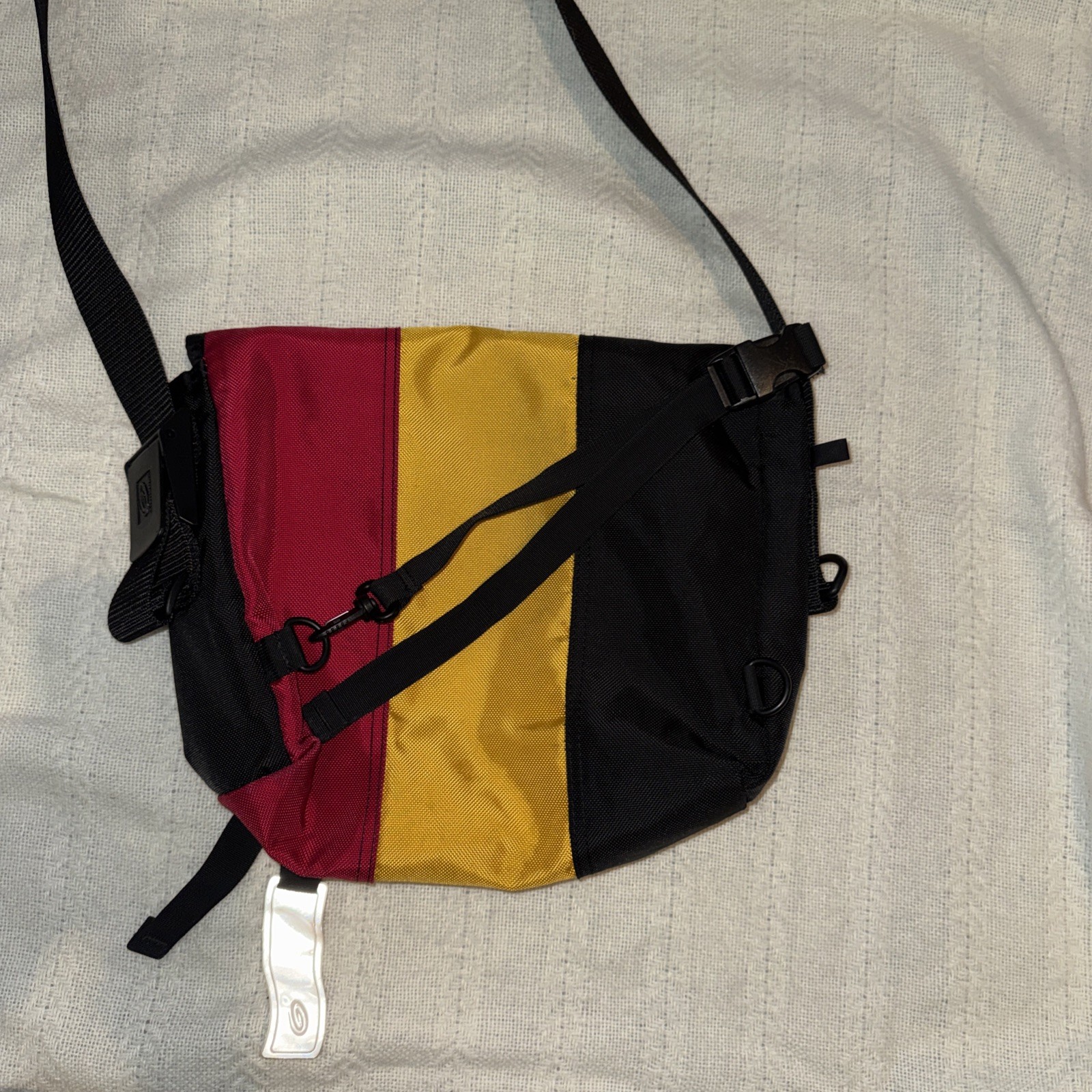 Timbuk2 Classic Laptop Messenger Bag Black, Yellow, Red