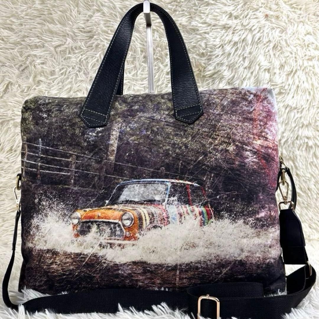 Good condition ✨Rare✨Paul Smith Mini Cooper Multistripe 2way bag