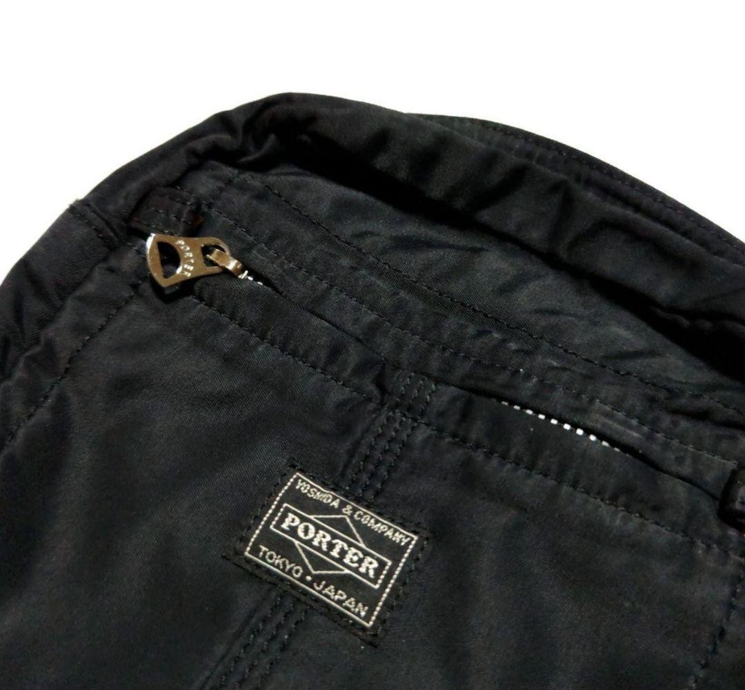 PORTER Mile Mini Shoulder Bag Nylon Cotton Twill Used Japan