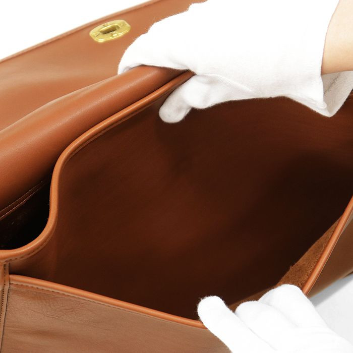 Vintage Coach 5265 Metropolitan Briefcase Brown Leather 2Way Business Bag