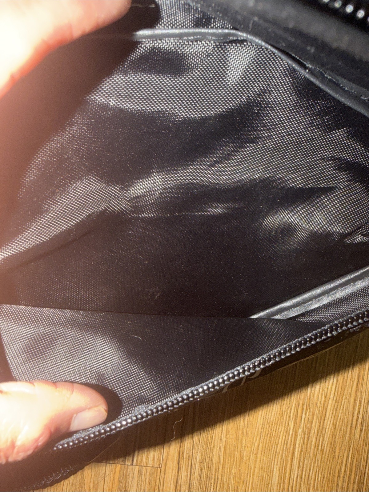 “hat ‘n The Pouch” No Worries Matte Fanny Pack- Vintage Black One Size Handmade