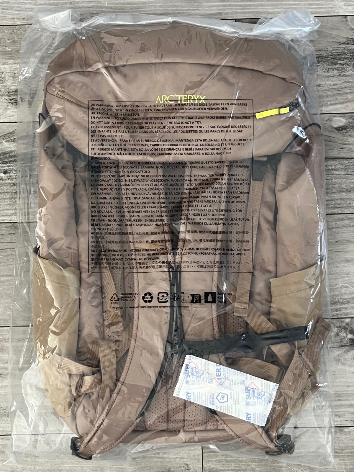 NWT Arc’teryx Canvas Euphoria Mantis 30 Trekking Hiking Backpack