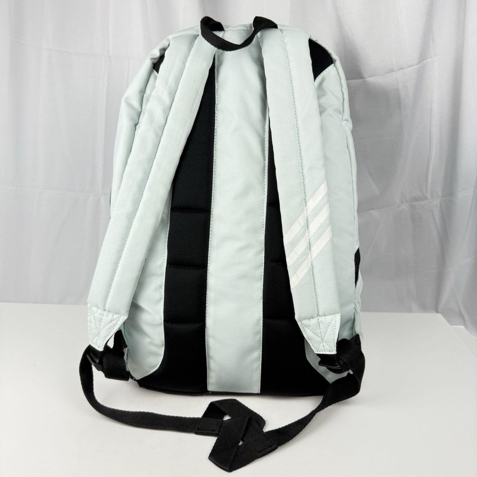 Adidas Originals Essentials Off-White Backpack 18x10x5″ School Travel Laptop